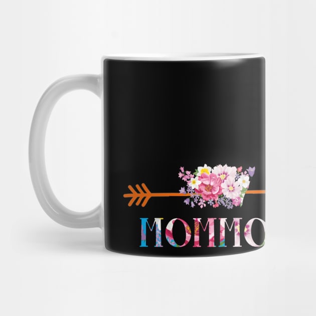 Happiness is being Mommom floral gift by DoorTees